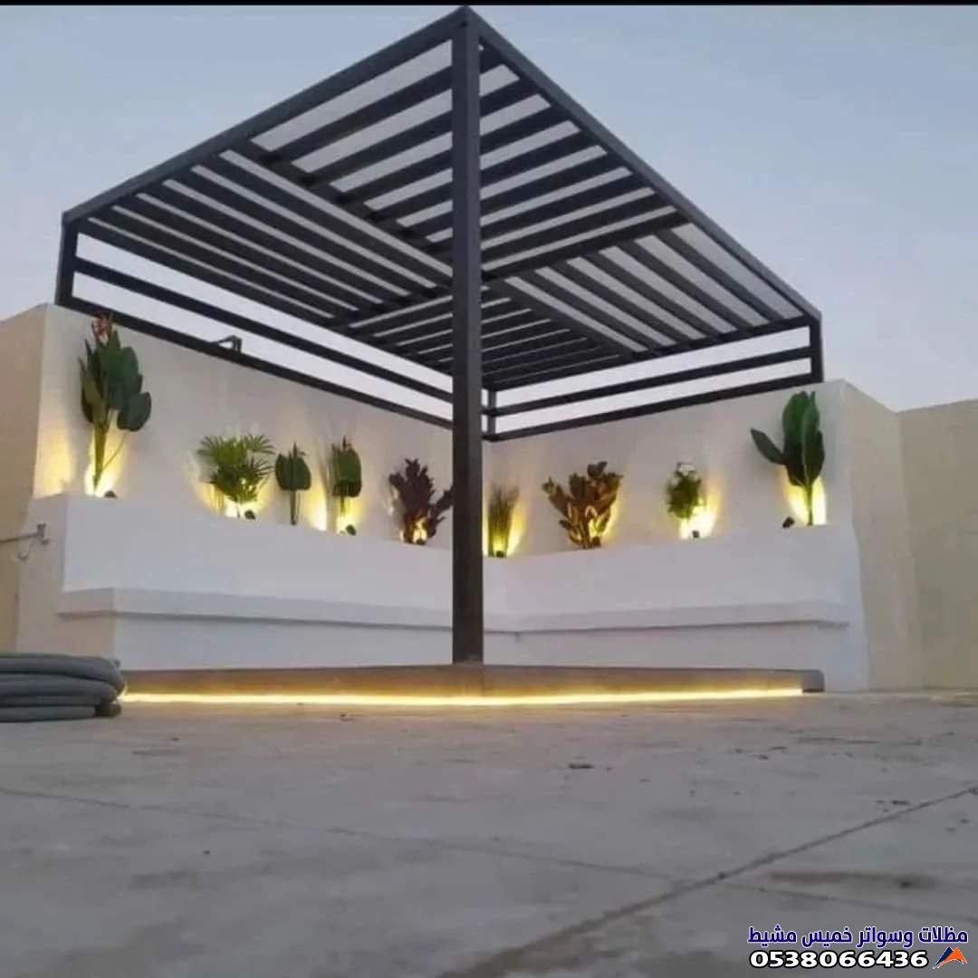 تركيب مظلات جلسات للحدائق في ابها والخميس