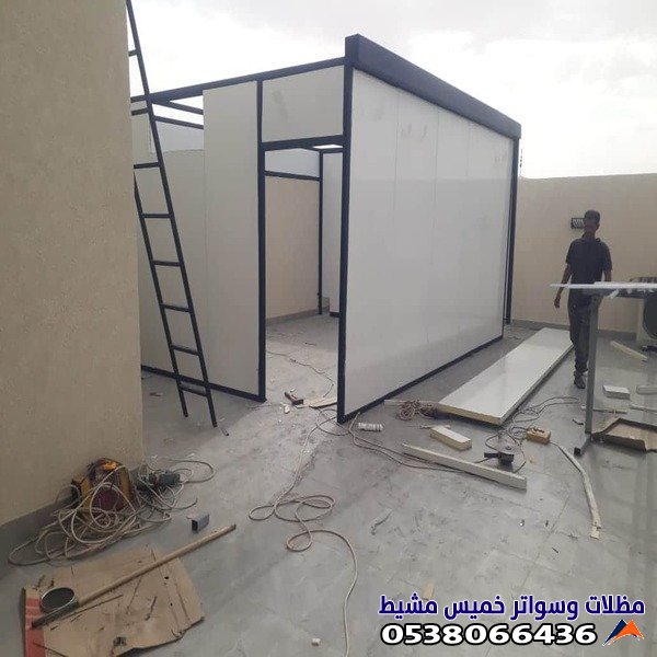 تركيب ساندوتش بانل في الدرب