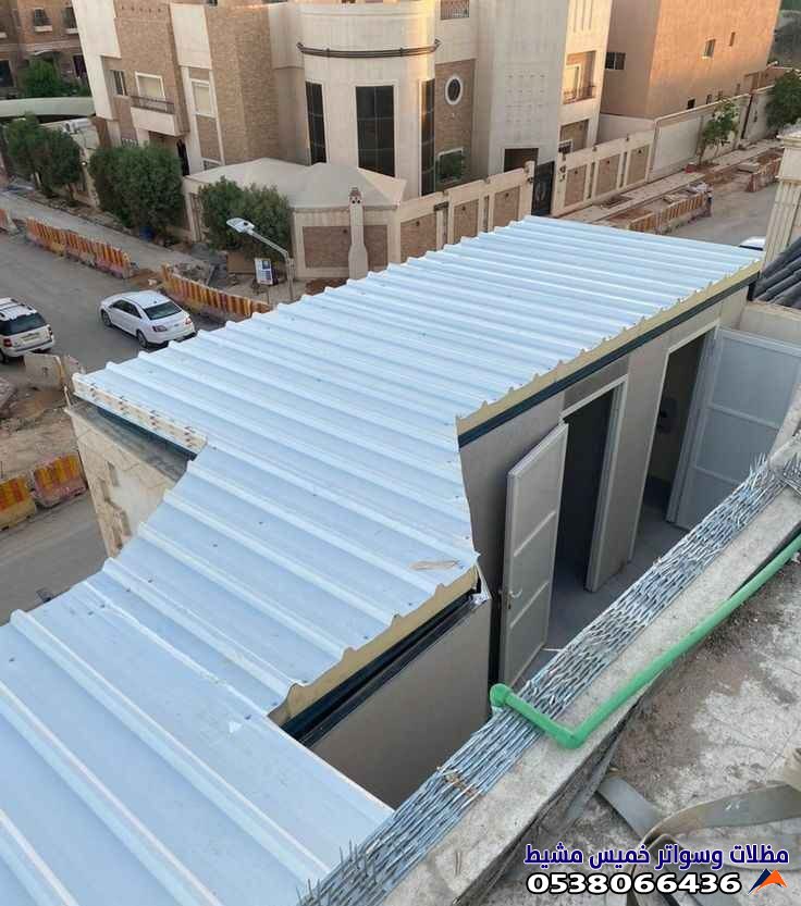 سقف الساندوتش بانل تركيب في ابها وخميس مشيط 